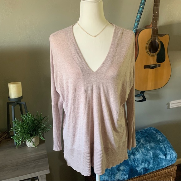 Light Pink Dolman Sweater - Picture 1 of 6